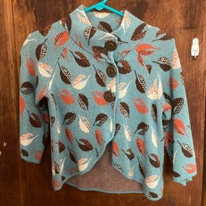 Anthropologie shawl sweater